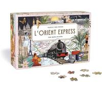 Puzzle L'orient express - 1000 pièces - Maria Rivans - Hachette Pratique - Jeux livres objets