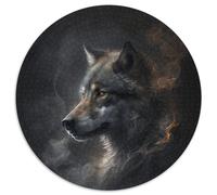 Puzzle Loup Fantastique 1000 Pièces pour Adultes Puzzles en Carton Jeu Interactif Familial, Cadeau Créatif avec Illustrations Colorées 67,5 x 67,5 cm