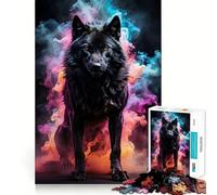 Puzzle Loup-Garou 1000 pièces,Jeu de réflexion et de précision,découpe de Haute qualité,Passe-Temps Fascinant pour Les Moments de détente (38x26cm)
