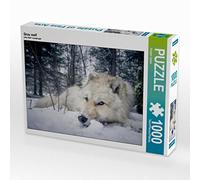 Puzzle · Loup Gris | 1000 pièces · Format assemblé 64 × 48 cm · CALVENDO Puzzle