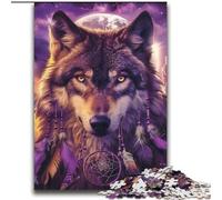 Puzzle Loup Indien 2000 pièces pour Adultes et Adolescents, idéal pour Passer Un Bon Moment en Amoureux (70x100cm)