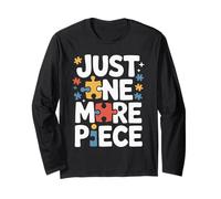 Puzzle Love Just One More Piece Design Manche Longue