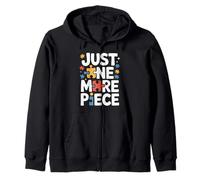Puzzle Love Just One More Piece Design Sweat à Capuche