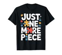 Puzzle Love Just One More Piece Design T-Shirt