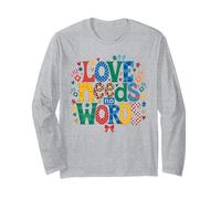 Puzzle « Love Needs No Words » - Sensibilisation à l'Autisme Manche Longue