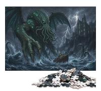 Puzzle Lovecraft Mythe en 300 Pièces, Casse-Tête pour Adultes