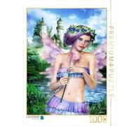 Puzzle · Lyanne l'elfe | L'une des œuvres d'art les plus appréciées de Dolphins… · 1000 pièces · Format assemblé 64 × 48 cm · CALVENDO Puzzle