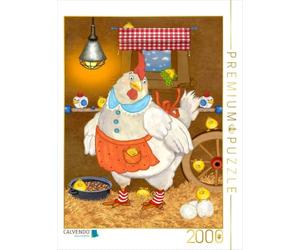 Puzzle · Ma Poule Emma | Une histoire d'animaux amusante pour les petits · 2000 pièces · Format assemblé 90 × 67 cm · CALVENDO Puzzle