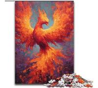 Puzzle Magic Phoenix 1000 pièces pour Adultes et Adolescents, à partir de 14 Ans, décoration d'intérieur, Jeux de Famille, Cadeaux de Noël et d'anniversaire (50x75cm)