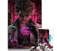 Puzzle Magicien 1000 pièces pour Adultes, 1000 pièces, pour entraîner Votre Cerveau et Vos Mains, Cadeau d'anniversaire, Cadeaux 50x75cm