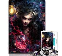 Puzzle Magicien 1000 pièces pour Adultes, 1000 pièces, pour entraîner Votre Cerveau et Vos Mains, Cadeau d'anniversaire, Cadeaux 50x75cm