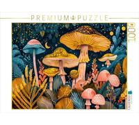 Puzzle · Magie des Champignons Pastel et Petit Renard | Magie des champignons Pastel et petit renard · 1000 pièces · Format assemblé 64 × 48 cm · CALVENDO Puzzle