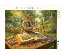 Puzzle · Magie des Couleurs Art Entre Les Pages | Le jardin devient un tableau · 1000 pièces · Format assemblé 64 × 48 cm · CALVENDO Puzzle