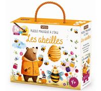 Puzzle Magique À L'eau Enfant 54 Pièces Coloriage Réutilisable Les Abeilles TU