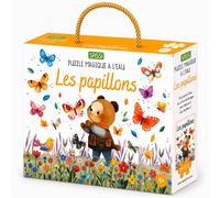 Puzzle Magique À L'eau Enfant 54 Pièces Coloriage Réutilisable Les Papillons TU