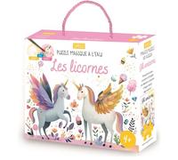 Puzzle magique à l'eau. Les licornes Puzzle de 54 pièces - Matteo Gaule - Sassi - Boîte ou accessoire - Jeux livres objets