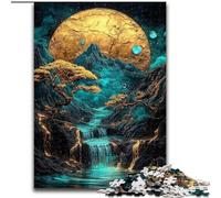 Puzzle Magique du Mont Fuji 1000 pièces pour Adultes et Adolescents, Cadeau d'anniversaire idéal pour Tuer Le Temps, décoration Murale pour Les 14 Ans et Plus (26x38cm)