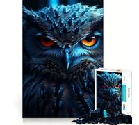 Puzzle Magique Hibou de 1000 pièces pour Adolescents, Jeu Intelligent et divertissant, Image à Assembler, Joli Cadeau (50x75cm)