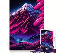 Puzzle Magique Japonais en Fleurs de Cerisier 1000 pièces pour Adolescents,idéal pour développer la mémoire,se divertir en Toute simplicité,Bords Nets,Cadeau de Saison (38x26cm)