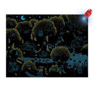 Janod – Puzzle enfant Magique la Forêt 24 pièces, éducatif FSC, dès 3 ans – J02653