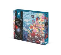 Janod - Puzzle Enfant Magique l'Océan 24 Pièces - Jeu Educatif - Apprentissage Motricité Fine, Concentration et Observation - Certifié FSC - Dès 3 Ans, J02654