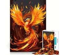 Puzzle Magique Phoenix 1000 pièces pour Adolescents, Jeu d'entraînement cérébral, Moment de détente, Art à Assembler, Cadeau saisonnier (50x75cm)