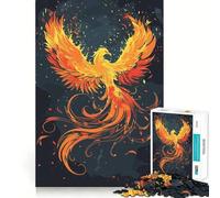 Puzzle Magique Phoenix de 1000 pièces pour Adultes Jeu de mémoire, Anti-Stress, à Assembler Cadeau de Noël (38x52cm)