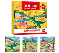 Puzzle magnétique - Aimants d'apprentissage éducatif avec des Motifs de Voiture et d'avion, Tableau magnétique pour Les Tout-Petits | Activité préscolaire créative, Puzzle d'apprentissage p