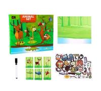 Puzzle Magnétique Animal Océan Pour Enfants, Jouet Éducatif, Puzzle Cognitif, Cadeau