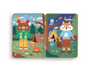 Puzzle Magnétique - Campeurs Multicolor TU