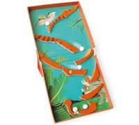 Scratch magnétique dinosaure, course, circuit billes, jeu d'adresse pour les enfants à partir de 3 ans, 276181173