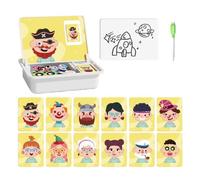 Puzzle magnétique en Bois, Jouet Portable pour Enfants 3-6 Ans, Puzzle créatif en Bois magnétique et Tableau pour Enfants en Un - pour Garçon et Fille