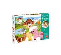 Puzzle magnétique : Ferme