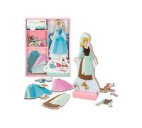 Puzzle Magnétique interchangeable Princesses Disney Bois 30 Pièces G