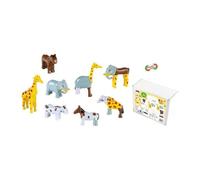 Theo Klein 66 Funny Puzzle Puzzle magnétique, 8 animaux | Les pièces du puzzle se fixent entre elles par aimant | Jouet pour enfants à partir d'un an