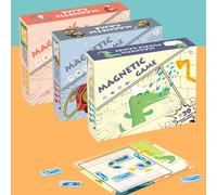 Puzzle Magnétique Petit Crocodile Pour Enfant, Jeu De Lutte Contre Le Feu, Jeu D'intelligence, Jouets Éducatifs