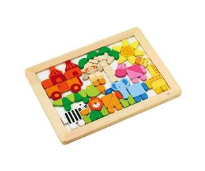 Puzzle Magnétique Savane Sevi 1831 - Jouets en Bois