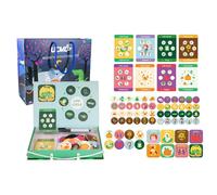 Puzzle Magnetique Se Penchant Cycle De Vie Animal Croissance Humaine Educatif Enfants Jouets Pour Enfants Cadeau