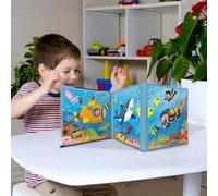 Puzzle magnétique - Système de puzzle magnétique pour tout-petits, jouet de voyage portable, jeu d'interaction parent-enfant, activité de voyage pour deux à six ans | Fille avec aimant sûr