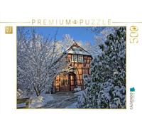 Puzzle · Maison à colombages | Lehrte · 500 pièces · Format assemblé 48 × 36 cm · CALVENDO Puzzle