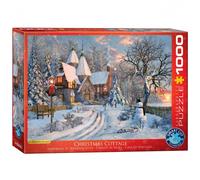 Puzzle - Maison De Campagne Pour Noël Par Dominic Davison - 1000 Pièces