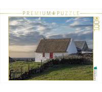 Puzzle · Maison de pêcheur, Co. Galway | Maison de pêcheur sur la côte dans le comté de Galway · 1000 pièces · Format assemblé 64 × 48 cm · CALVENDO Puzzle