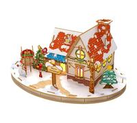 Puzzle Maison : Kit de construction créatif de bricolage pour adultes et , puzzle de maisons miniatures, activité éducative, décoration