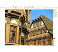Puzzle · Maisons à colombages historiques sur la Place du marché | 1000 pièces · Format assemblé 64 × 48 cm · CALVENDO Puzzle