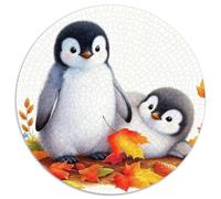 Puzzle Manchot Chiot 1000 Pièces pour Adultes Et Enfants, Jeu-éduChatif, Puzzles Feuilles d'automne, Home Decor, Idée Cadeau 1000pcs (67.5x67.5cm)