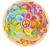Puzzle Mandala Flowers Rose TU