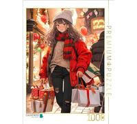 Puzzle · Manga Girls, C'est Noël | 1000 pièces · Format assemblé 64 × 48 cm · CALVENDO Puzzle