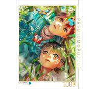 Puzzle · Manga : Les Enfants et l'amour des Animaux | C'est tellement agréable d'observer les papillons · 1000 pièces · Format assemblé 64 × 48 cm · CALVENDO Puzzle