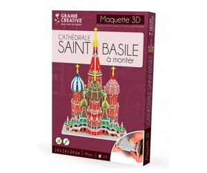 Puzzle Maquette de la Cathédrale Saint-Basile : Un Chef-d'œuvre à Construire