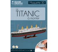 Graine créative – Maquette à construire soi-même – Titanic